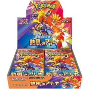 Pokemon Card Game Scarlet & Violet Enhanced Expansion Pack Hot Wind Arena Booster Box (Japanese) - 30 Pack
