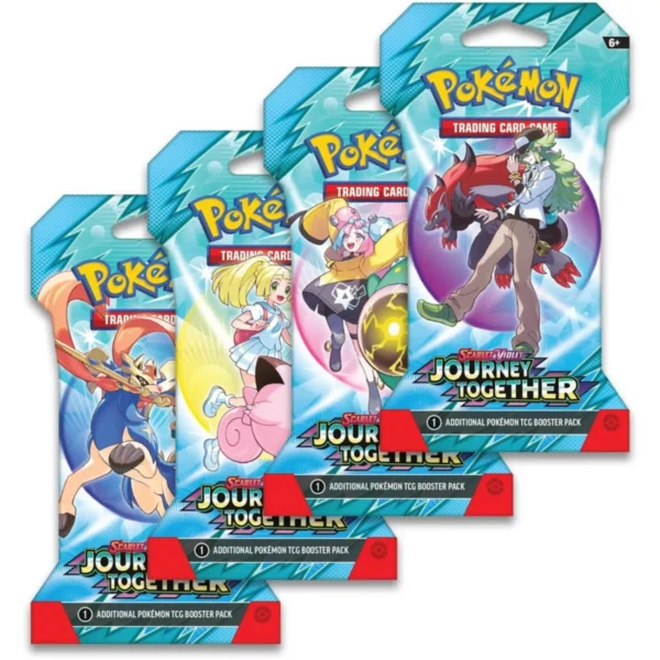 Pokemon Scarlet & Violet Journey Together Art Bundle