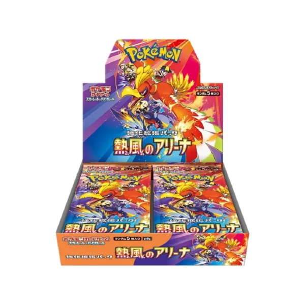Pokemon Card Game Scarlet & Violet Enhanced Expansion Pack Hot Wind Arena Booster Box (Japanese) - 30 Pack